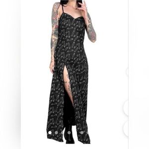 Foxblood Eliza Sindney Pin Nior Maxi Dress